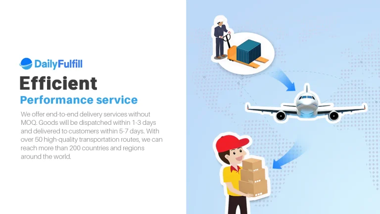 DailyFulfill efficient fulfillment service illustration