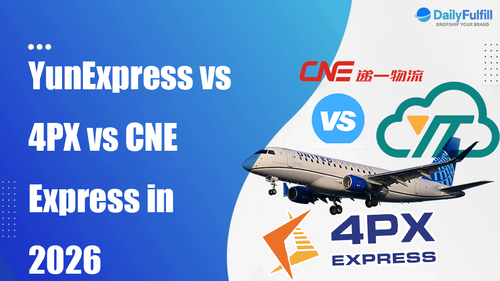 YunExpress vs 4PX vs CNE